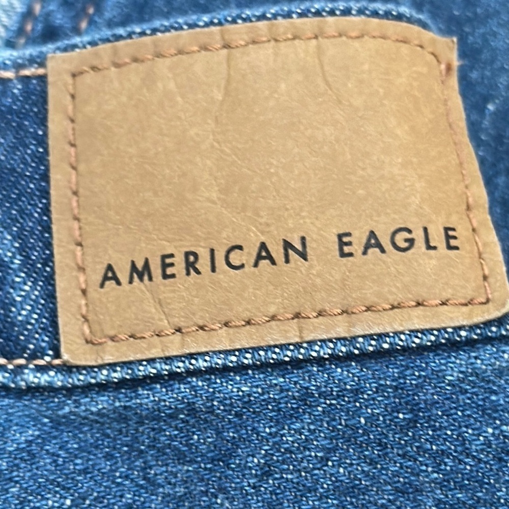 NWT American Eagle Outfitters Women's Blue Denim Cargo Skirt Size 0 - Picture 7 of 15